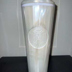 24 oz Starbucks Cup!! PEARL DOME!